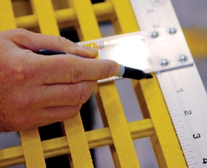 Installing FRP Molded Grating